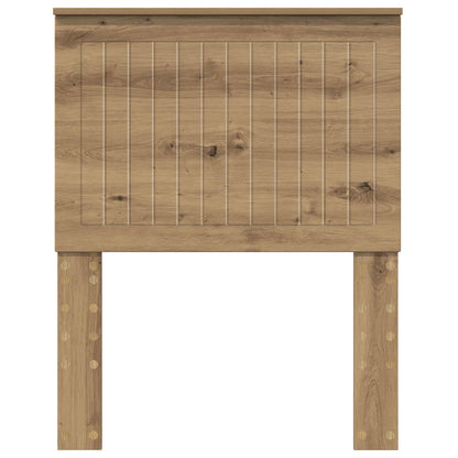Čelo Postele Artisanový Dub Kompozitní Dřevo