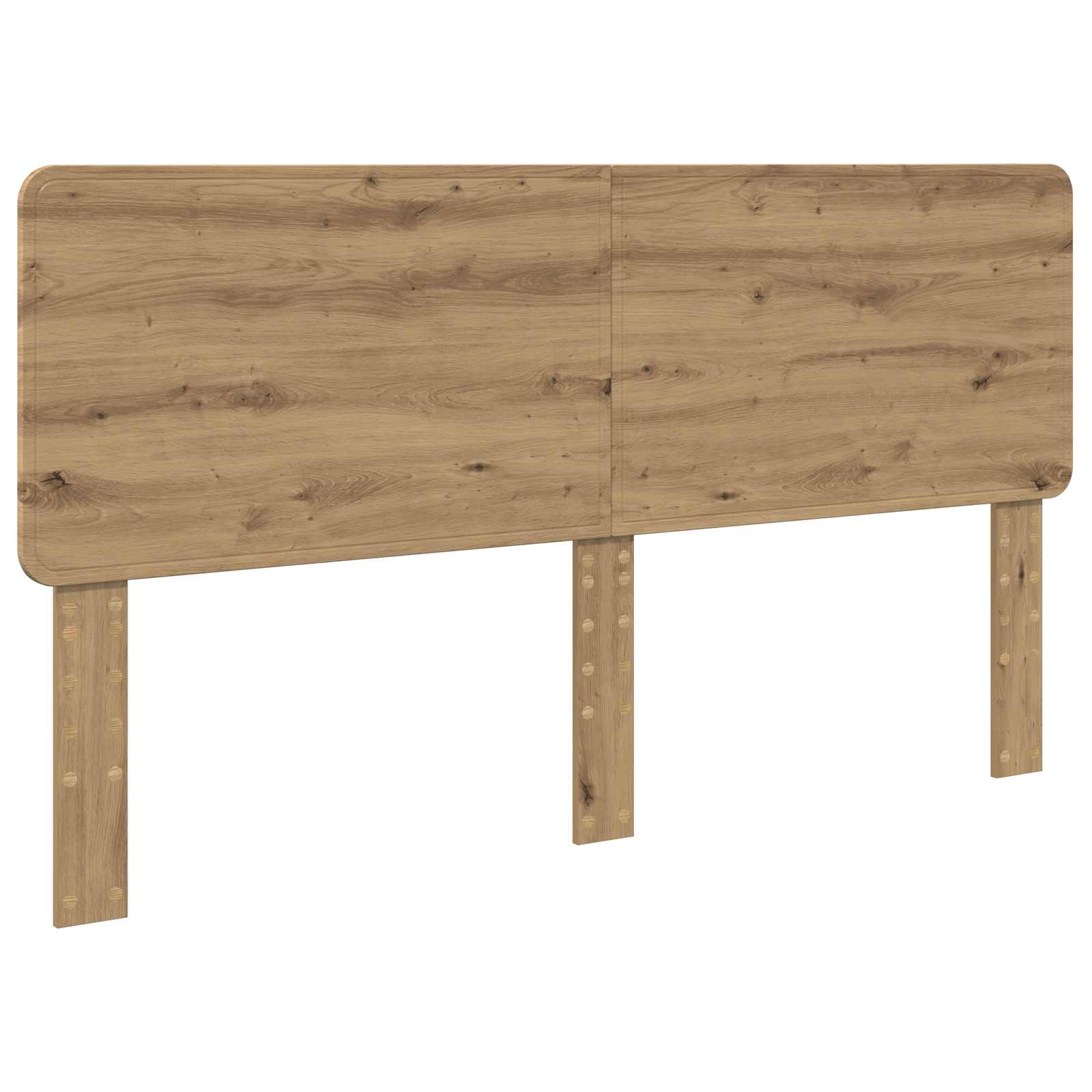 Čelo Postele Artisanový Dub Kompozitní Dřevo