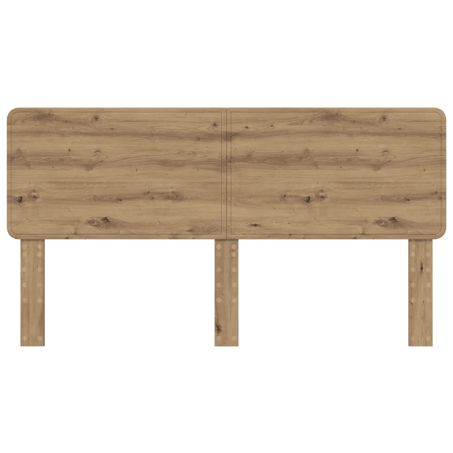Čelo Postele Artisanový Dub Kompozitní Dřevo