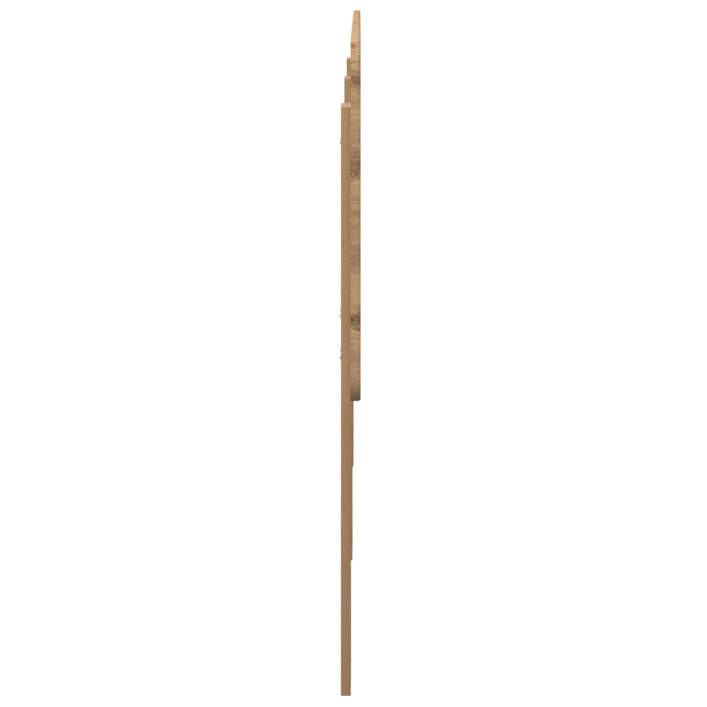 Čelo Postele Artisanový Dub Kompozitní Dřevo