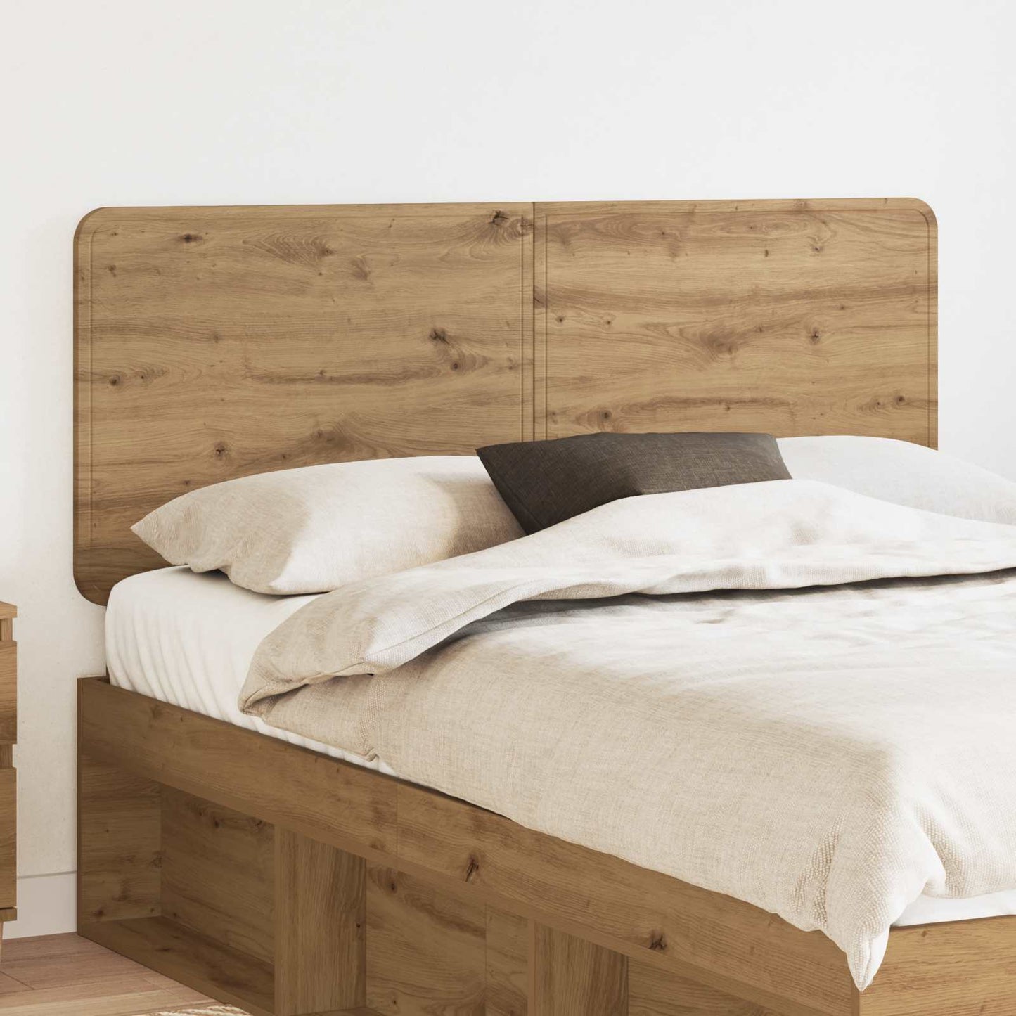 Čelo Postele Artisanový Dub Kompozitní Dřevo