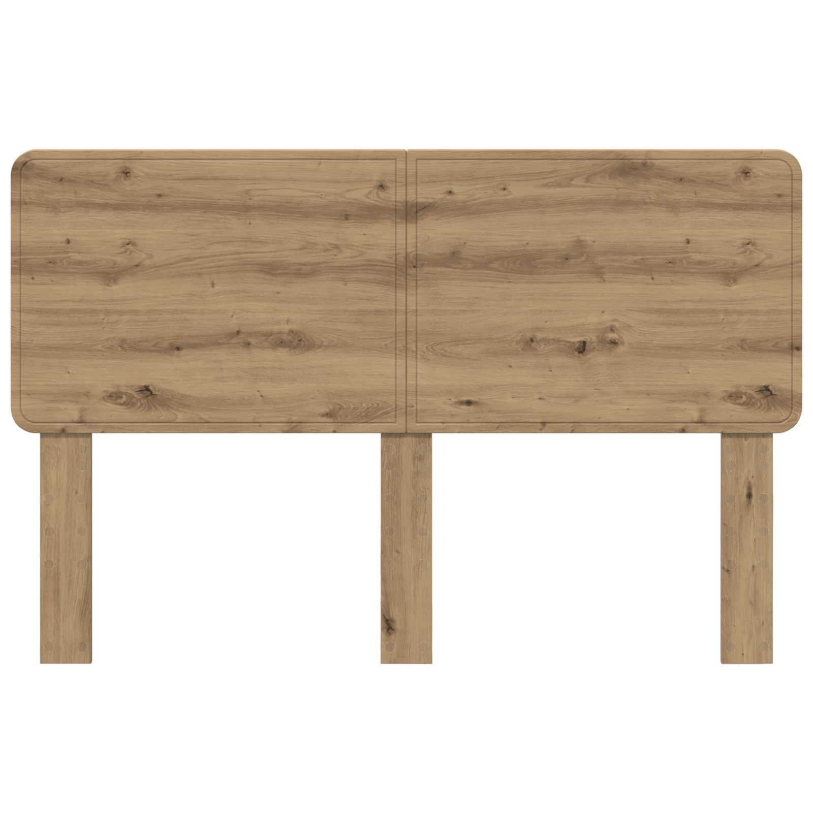 Čelo Postele Artisanový Dub Kompozitní Dřevo