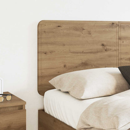 Čelo Postele Artisanový Dub Kompozitní Dřevo