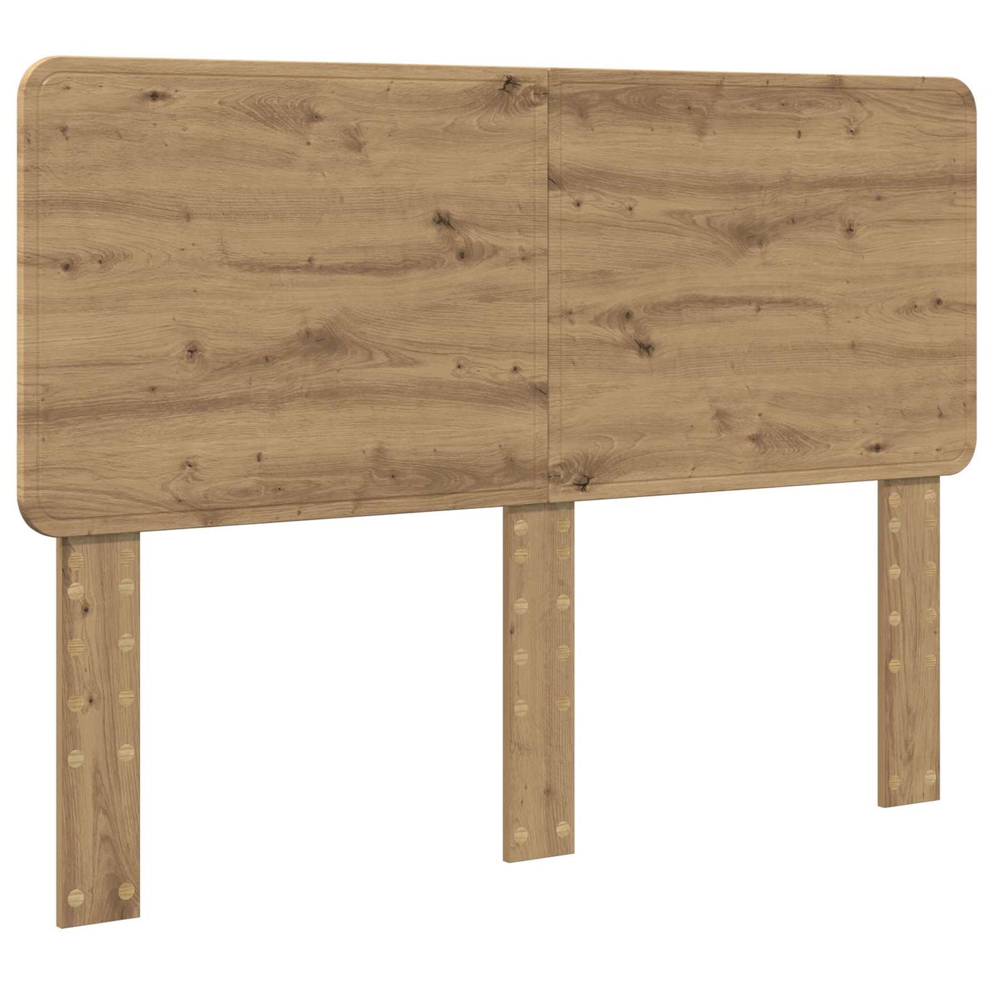 Čelo Postele Artisanový Dub Kompozitní Dřevo