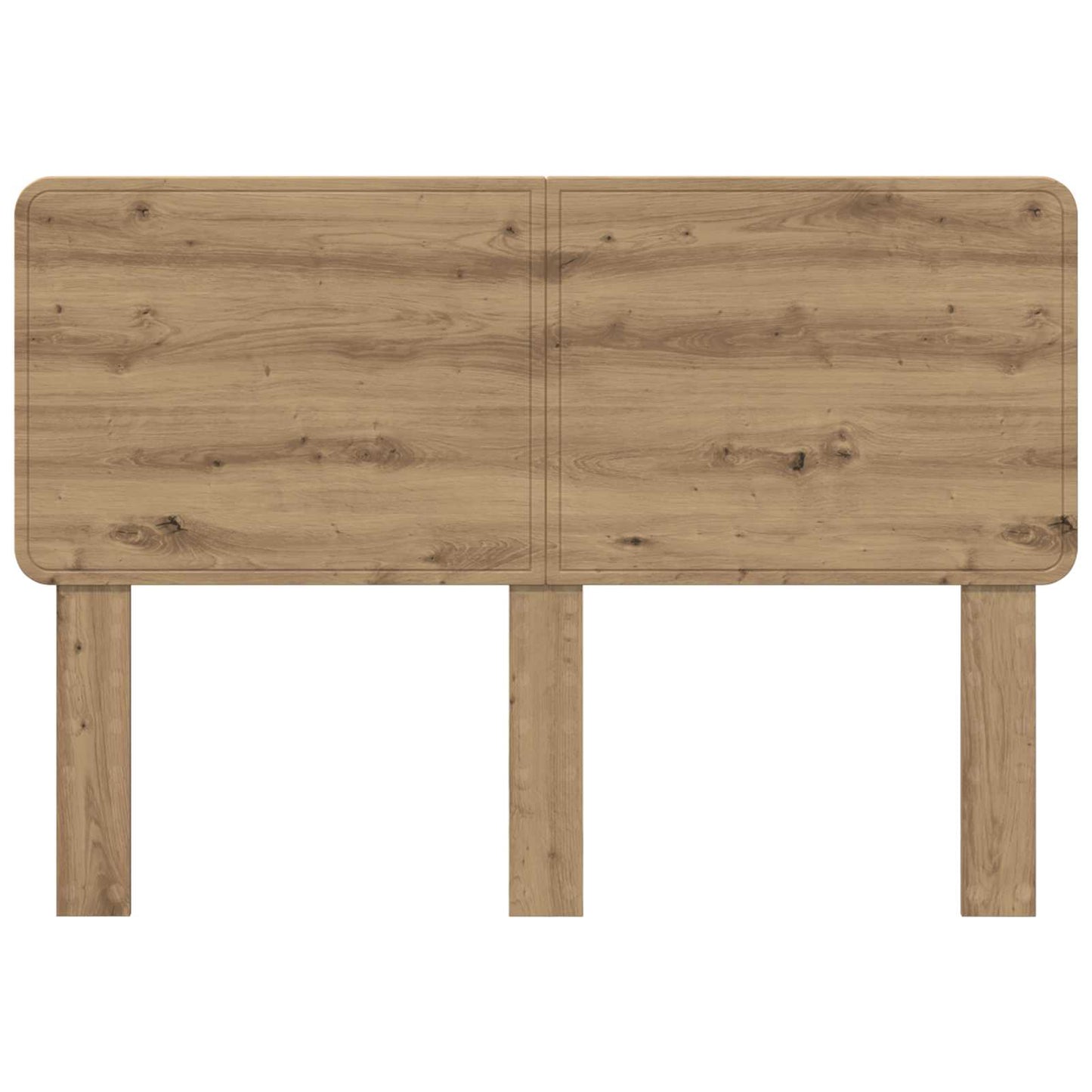 Čelo Postele Artisanový Dub Kompozitní Dřevo