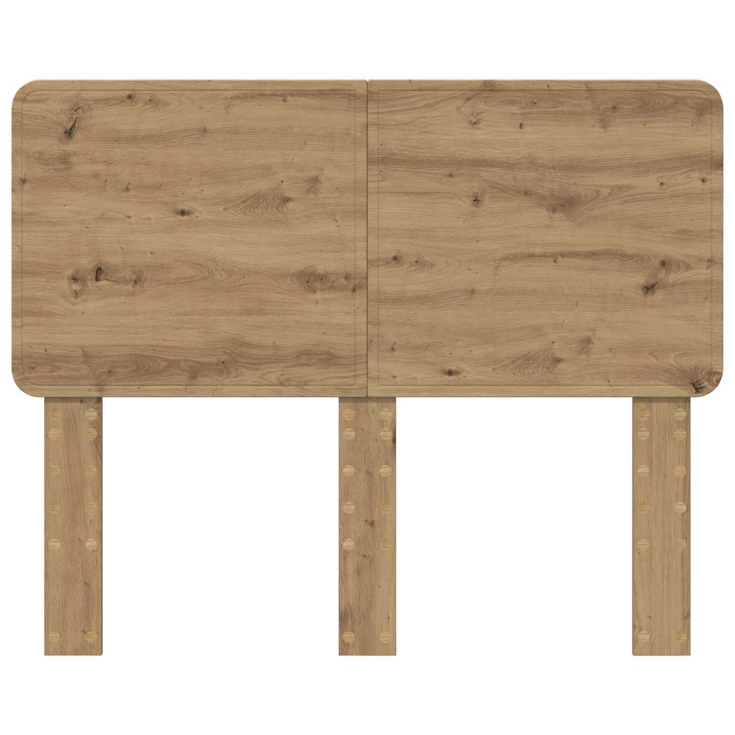 Čelo Postele Artisanový Dub Kompozitní Dřevo