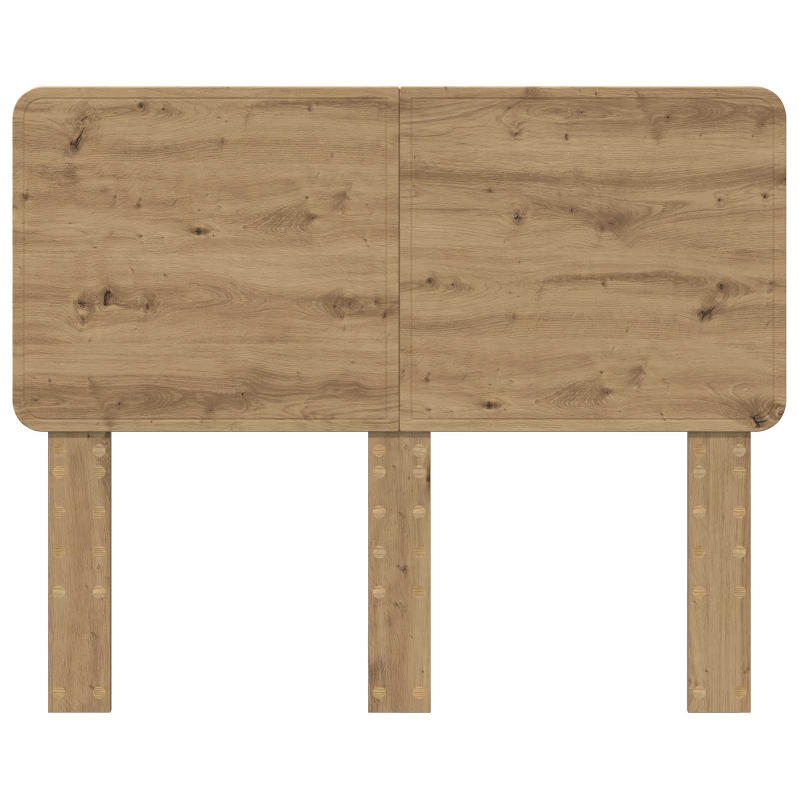 Čelo Postele Artisanový Dub Kompozitní Dřevo