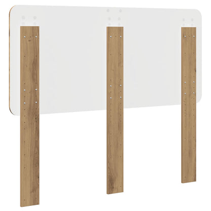 Čelo Postele Artisanový Dub Kompozitní Dřevo