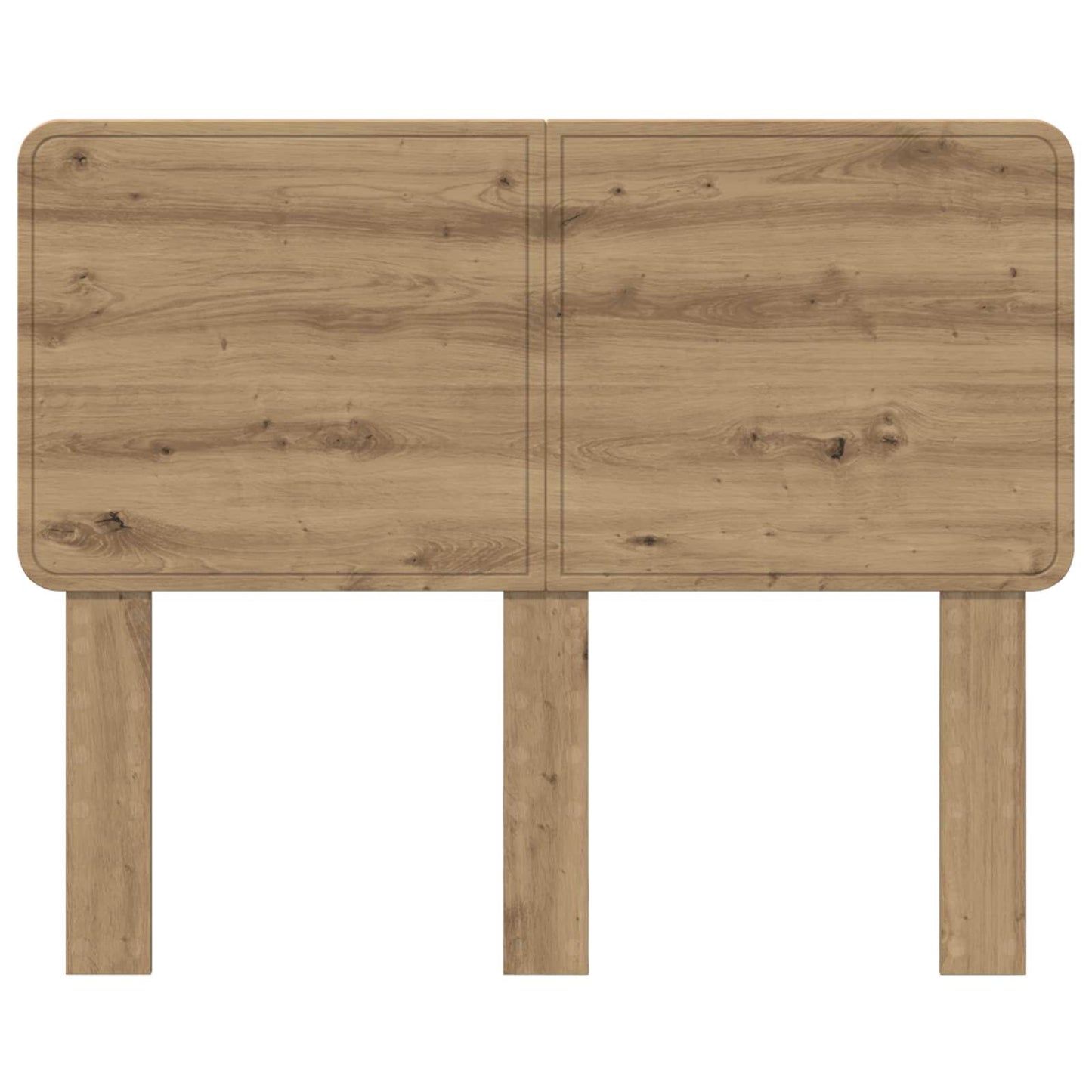 Čelo Postele Artisanový Dub Kompozitní Dřevo