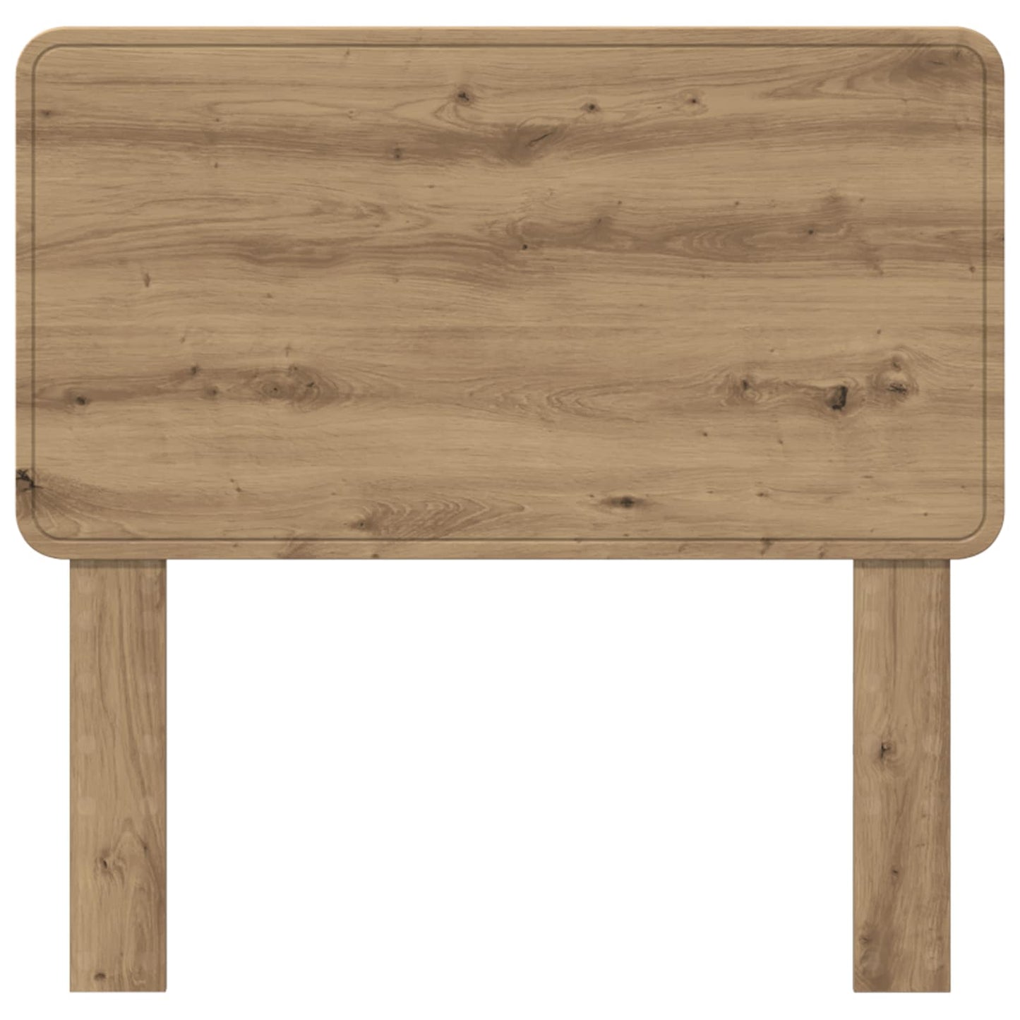 Čelo Postele Artisanový Dub Kompozitní Dřevo