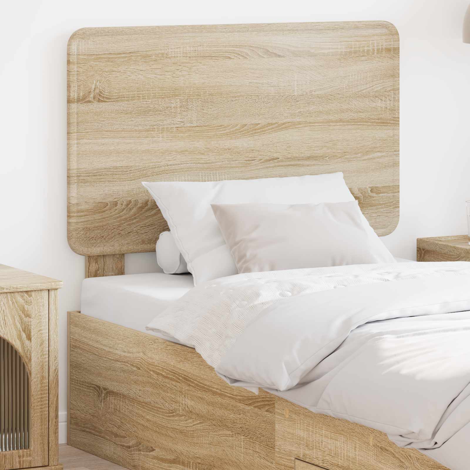 Čelo Postele Sonoma Dub Kompozitní Dřevo