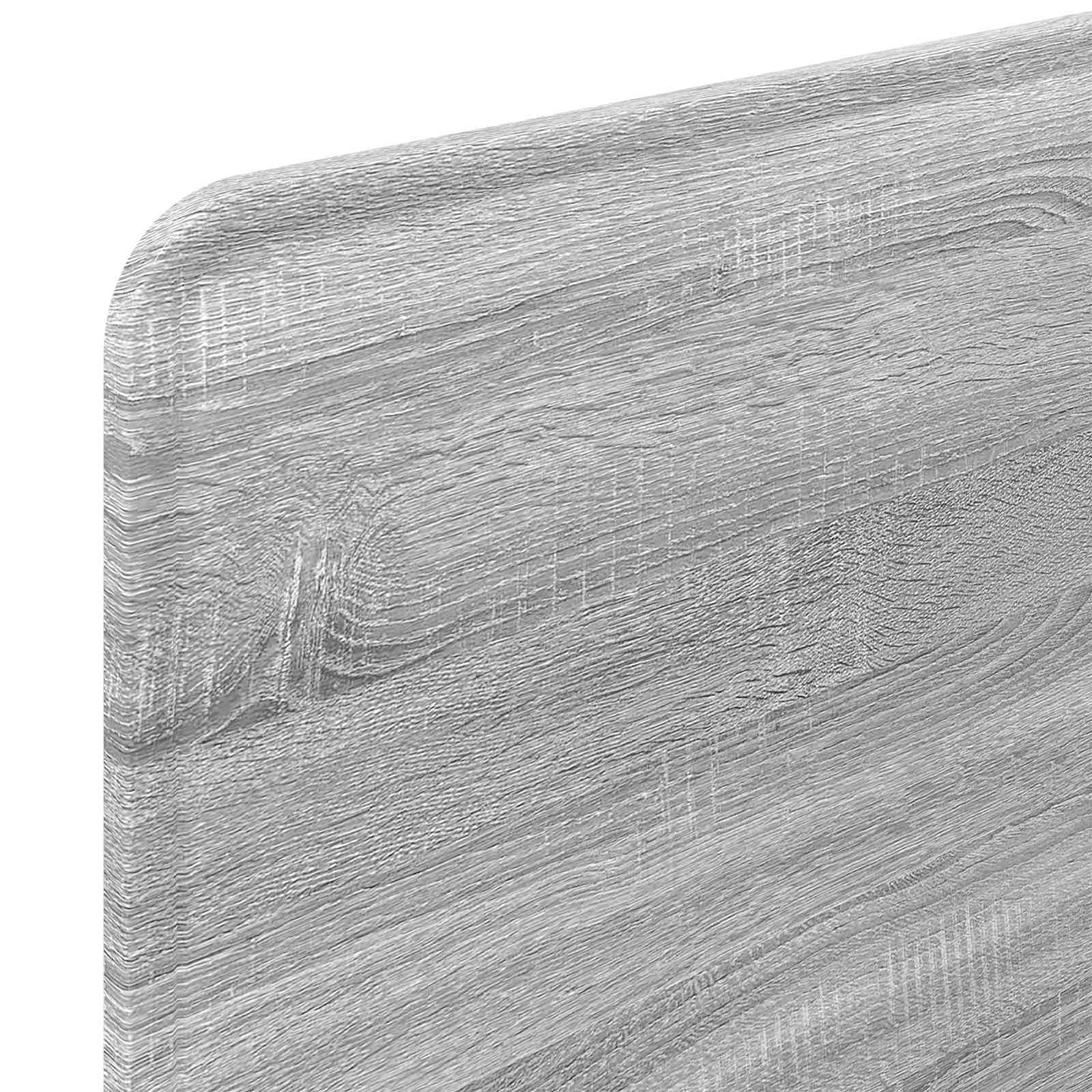Čelo Postele Šedá Sonoma Kompozitní Dřevo