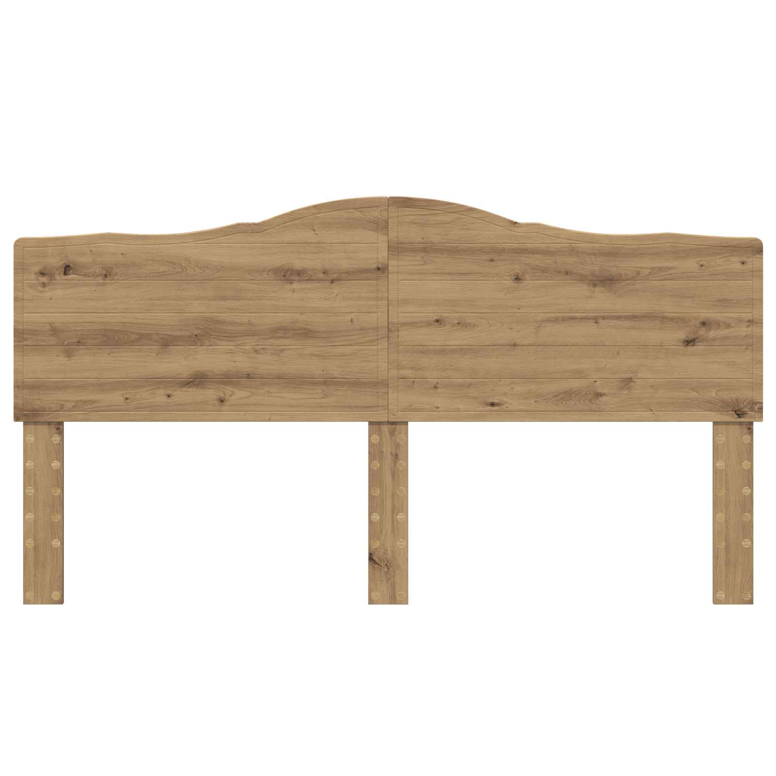 Čelo Postele Artisanový Dub Kompozitní Dřevo