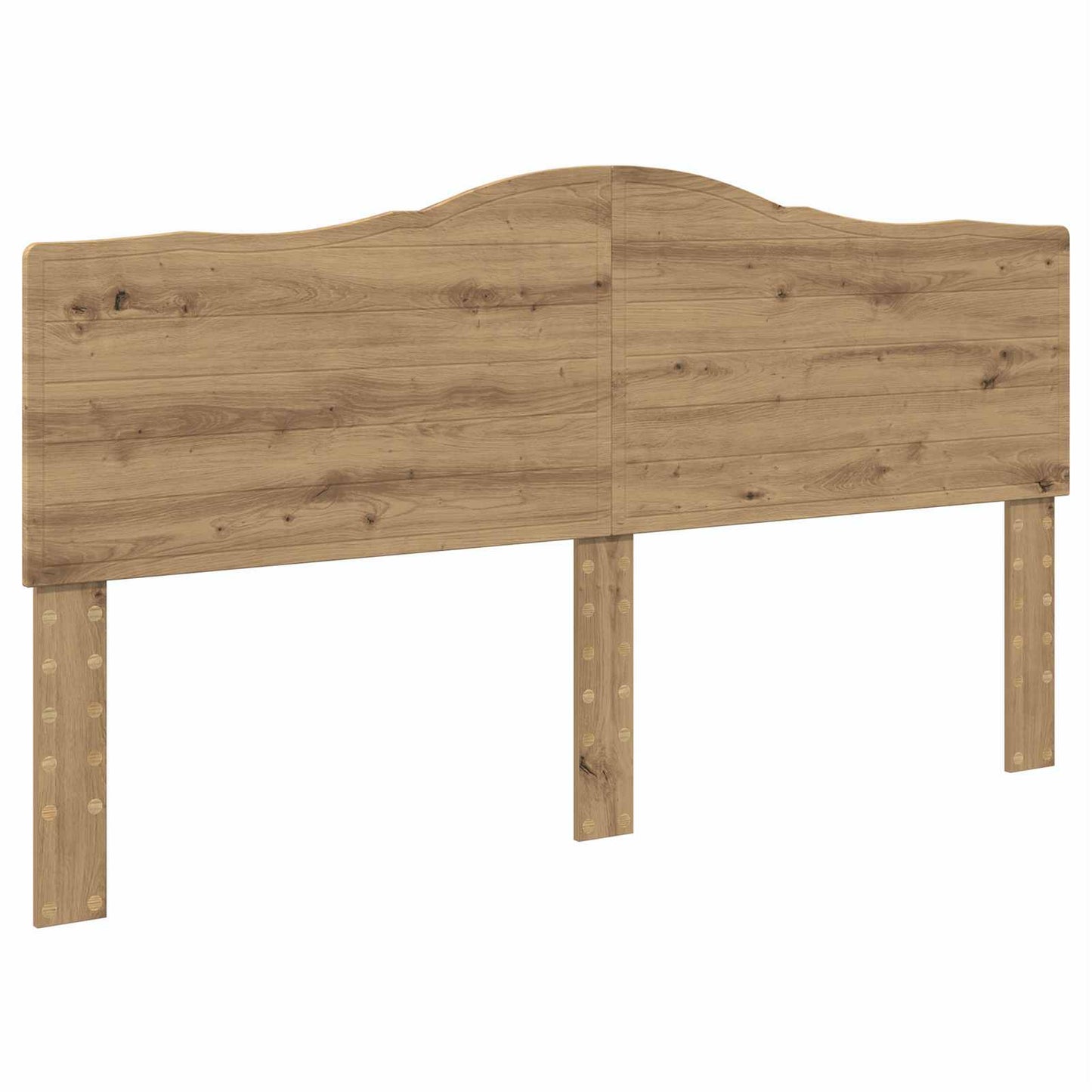 Čelo Postele Artisanový Dub Kompozitní Dřevo
