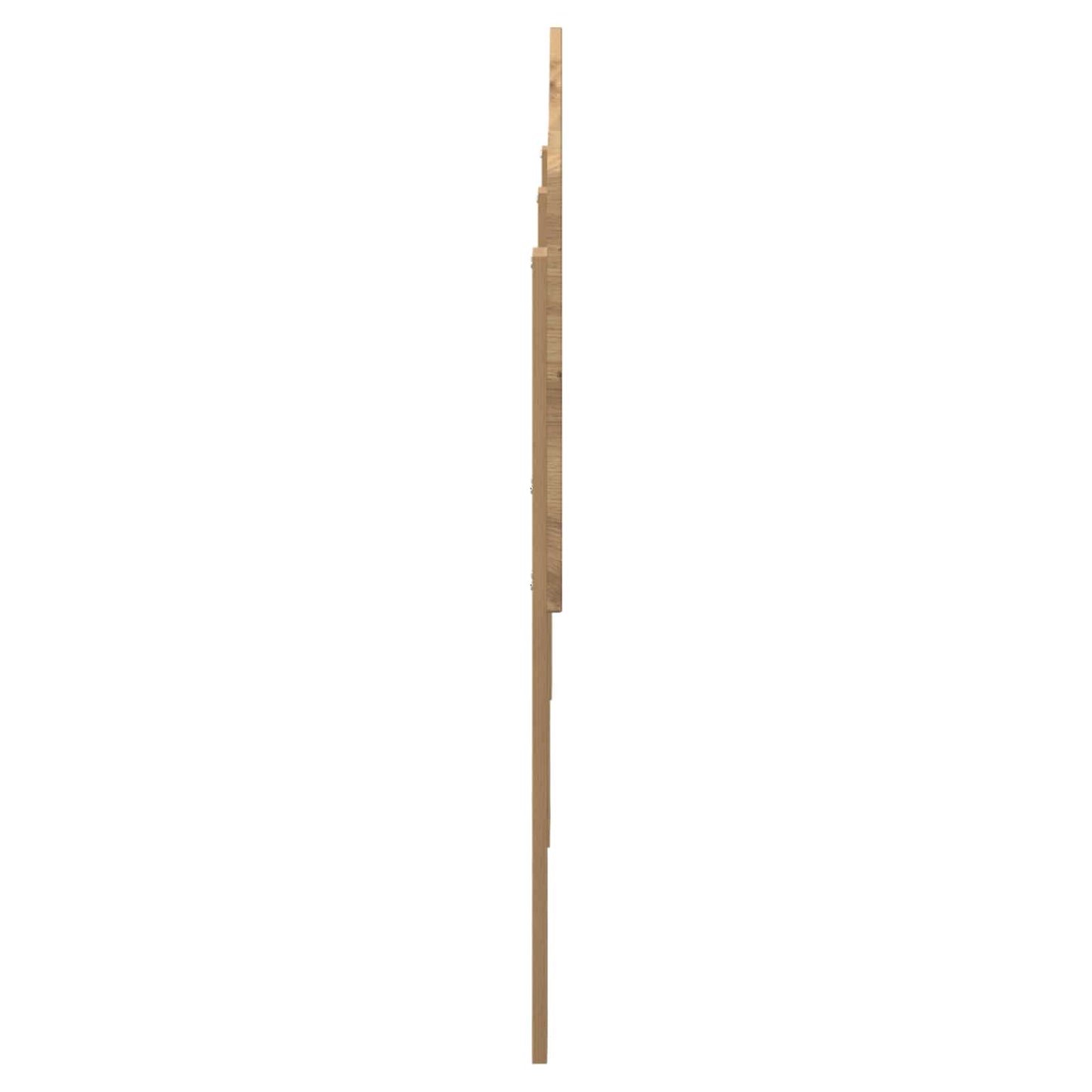 Čelo Postele Artisanový Dub Kompozitní Dřevo