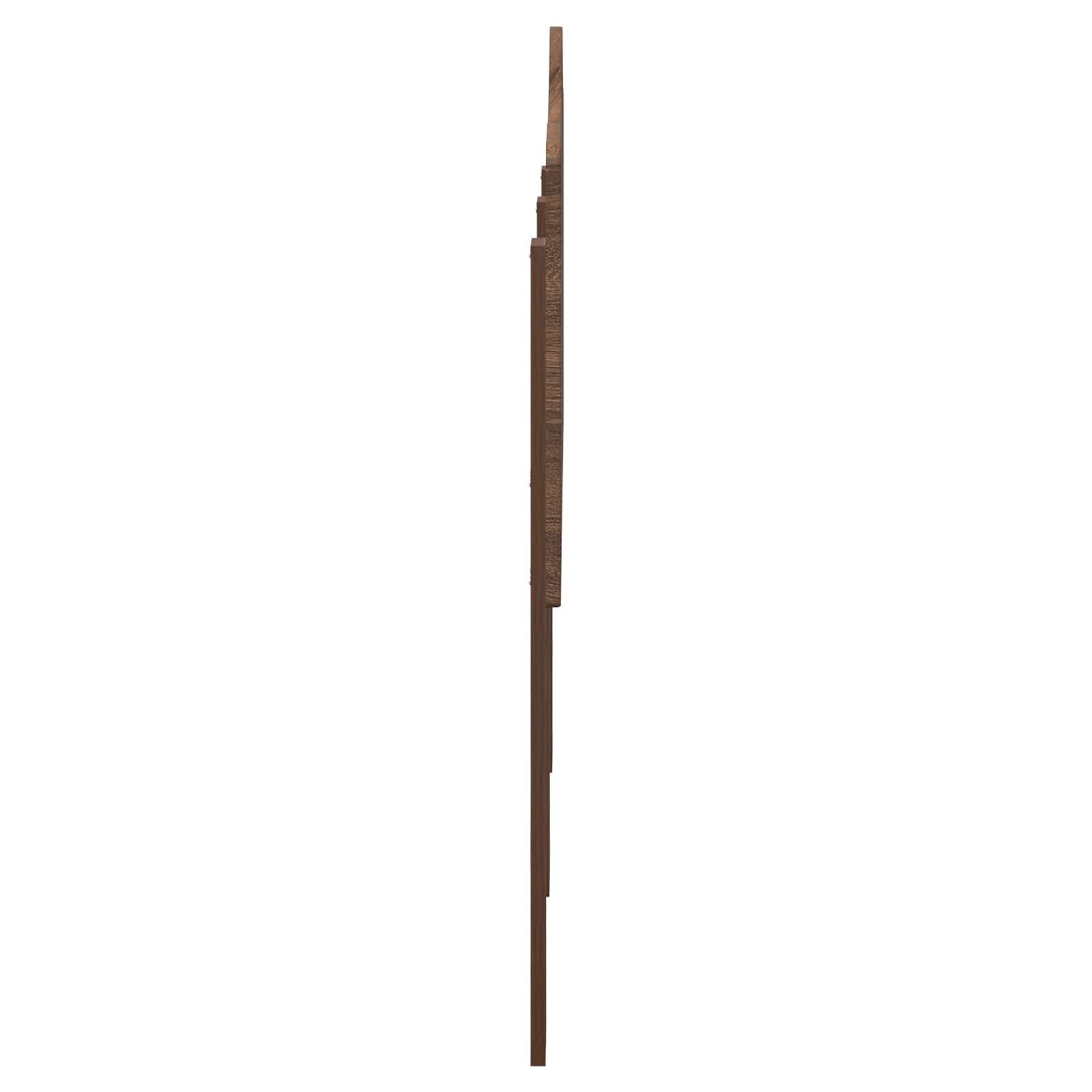 Čelo Postele Hnědý Dub Kompozitní Dřevo