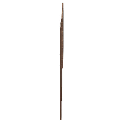 Čelo Postele Hnědý Dub Kompozitní Dřevo