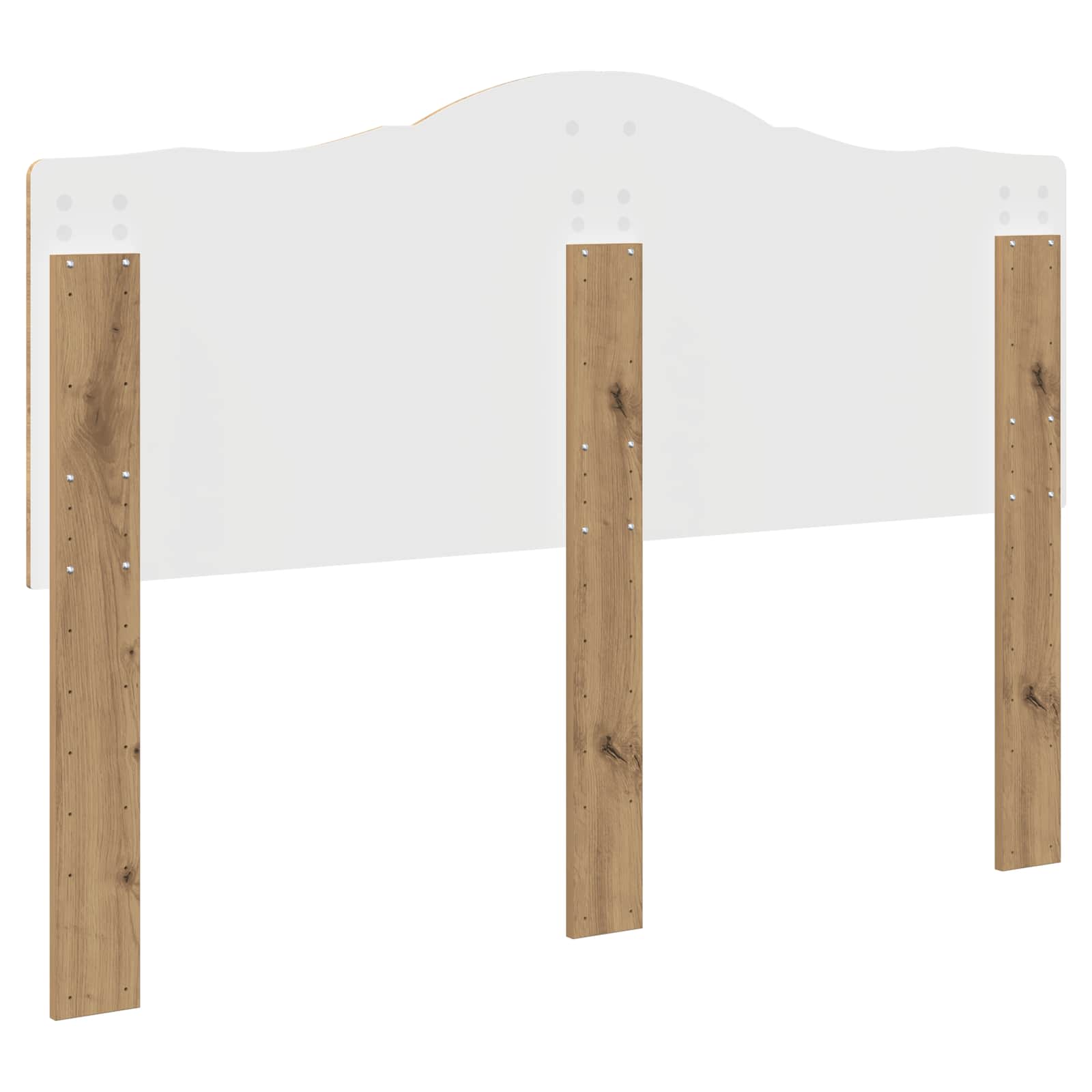 Čelo Postele Artisanový Dub Kompozitní Dřevo