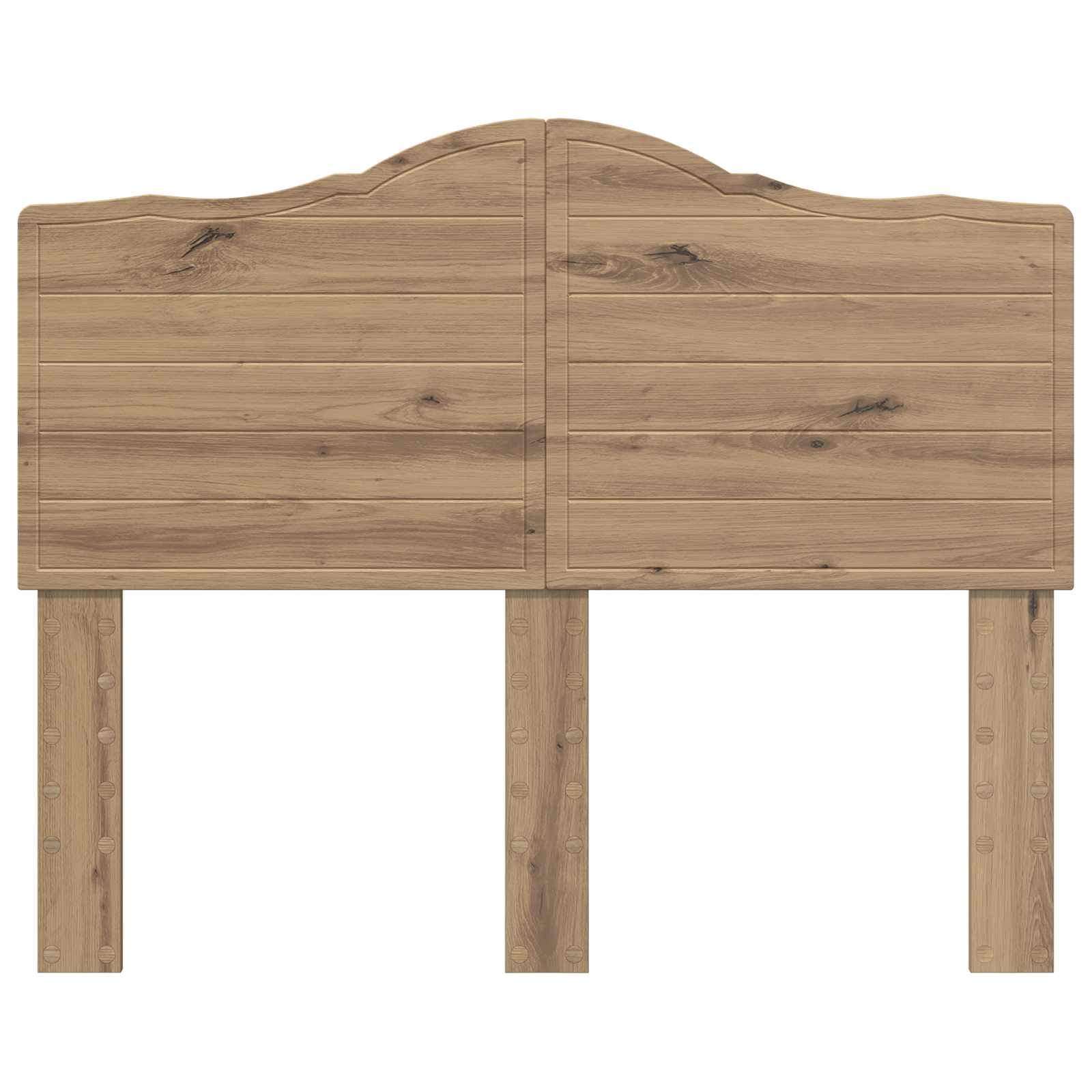 Čelo Postele Artisanový Dub Kompozitní Dřevo