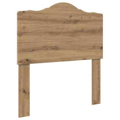 Čelo Postele Artisanový Dub Kompozitní Dřevo