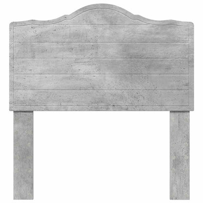 Čelo Postele Betonově Šedá Kompozitní Dřevo