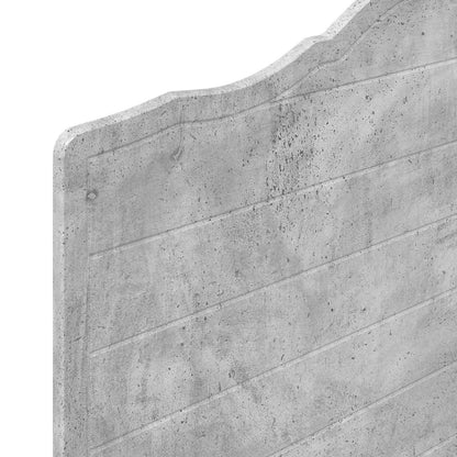 Čelo Postele Betonově Šedá Kompozitní Dřevo