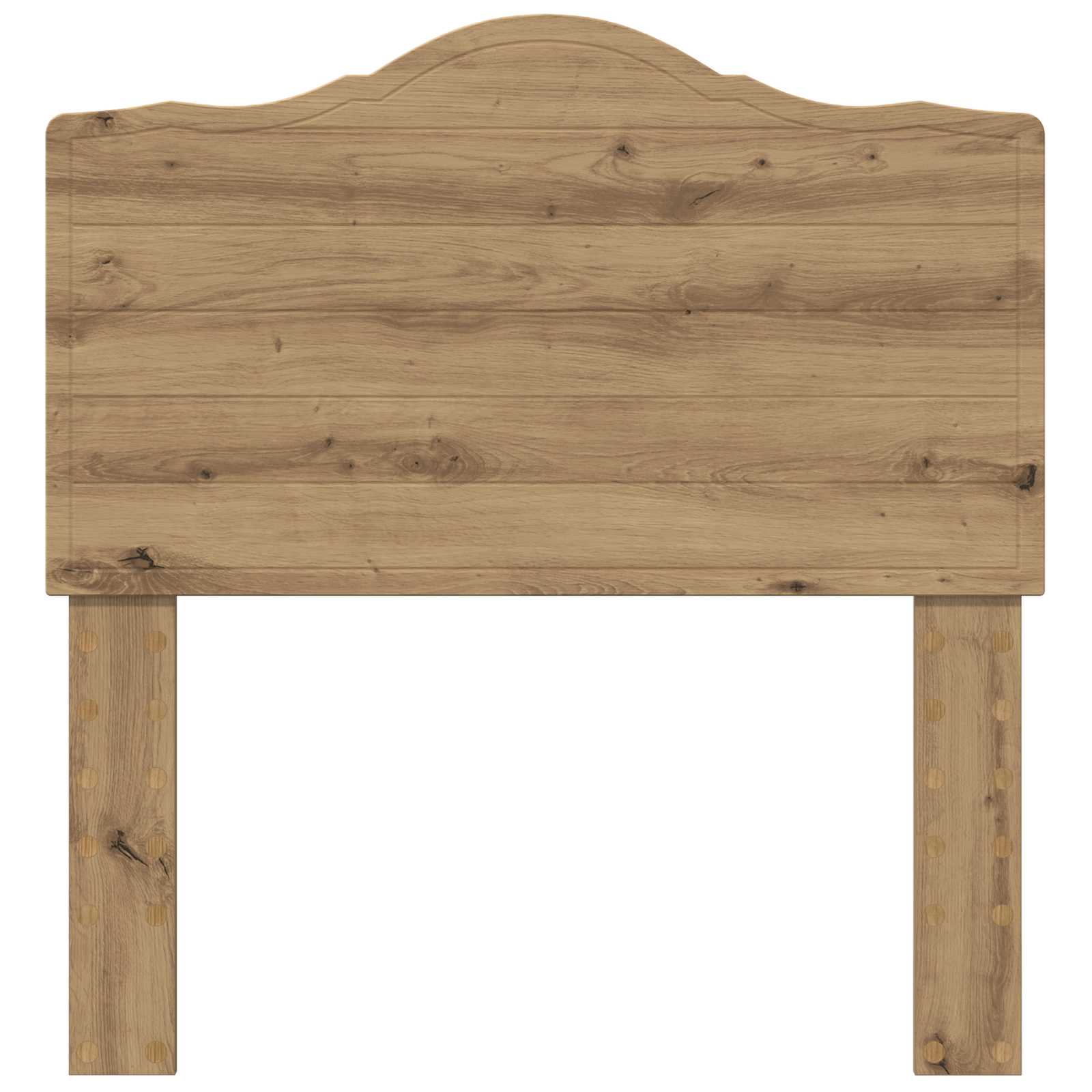 Čelo Postele Artisanový Dub Kompozitní Dřevo