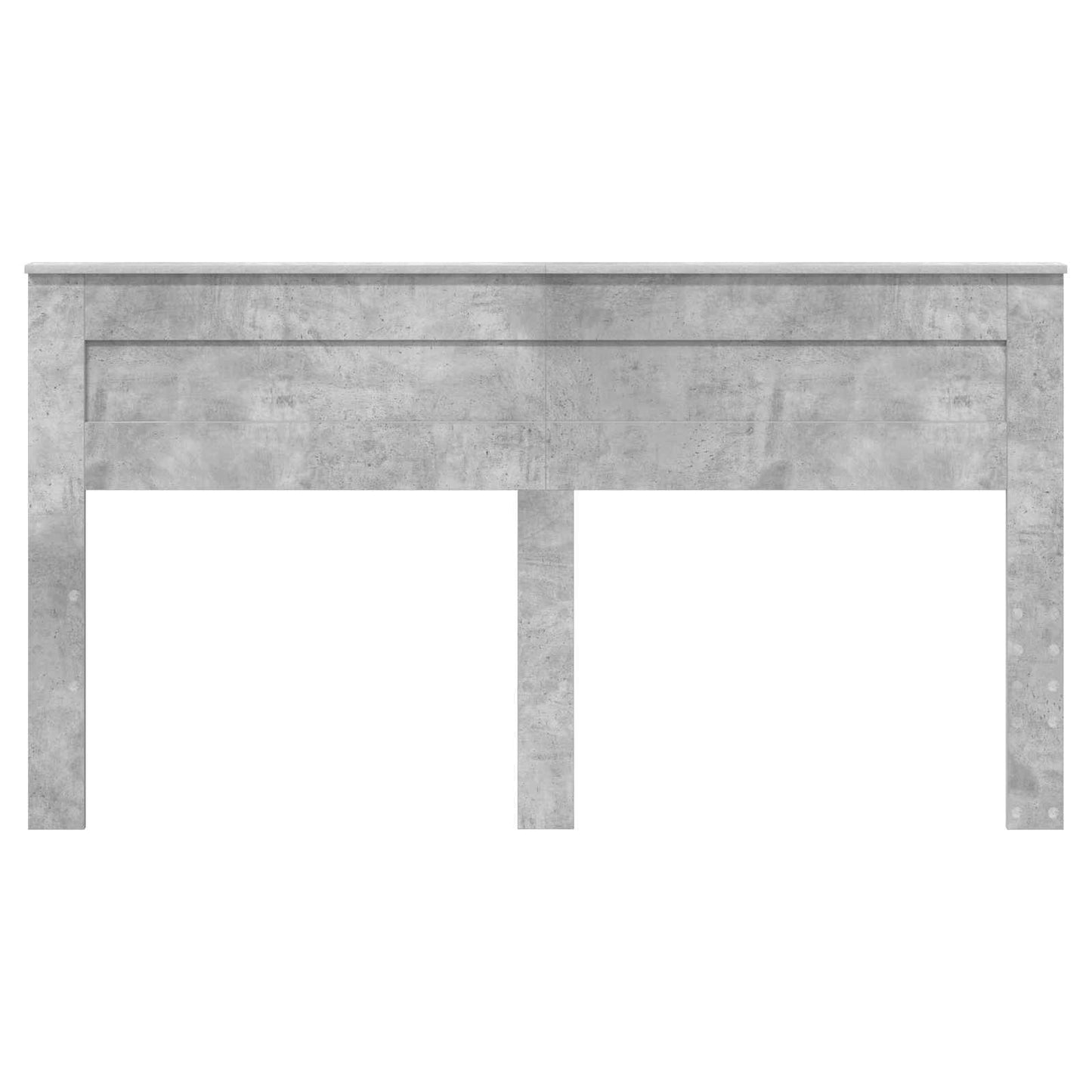 Čelo Postele Betonově Šedá Kompozitní Dřevo