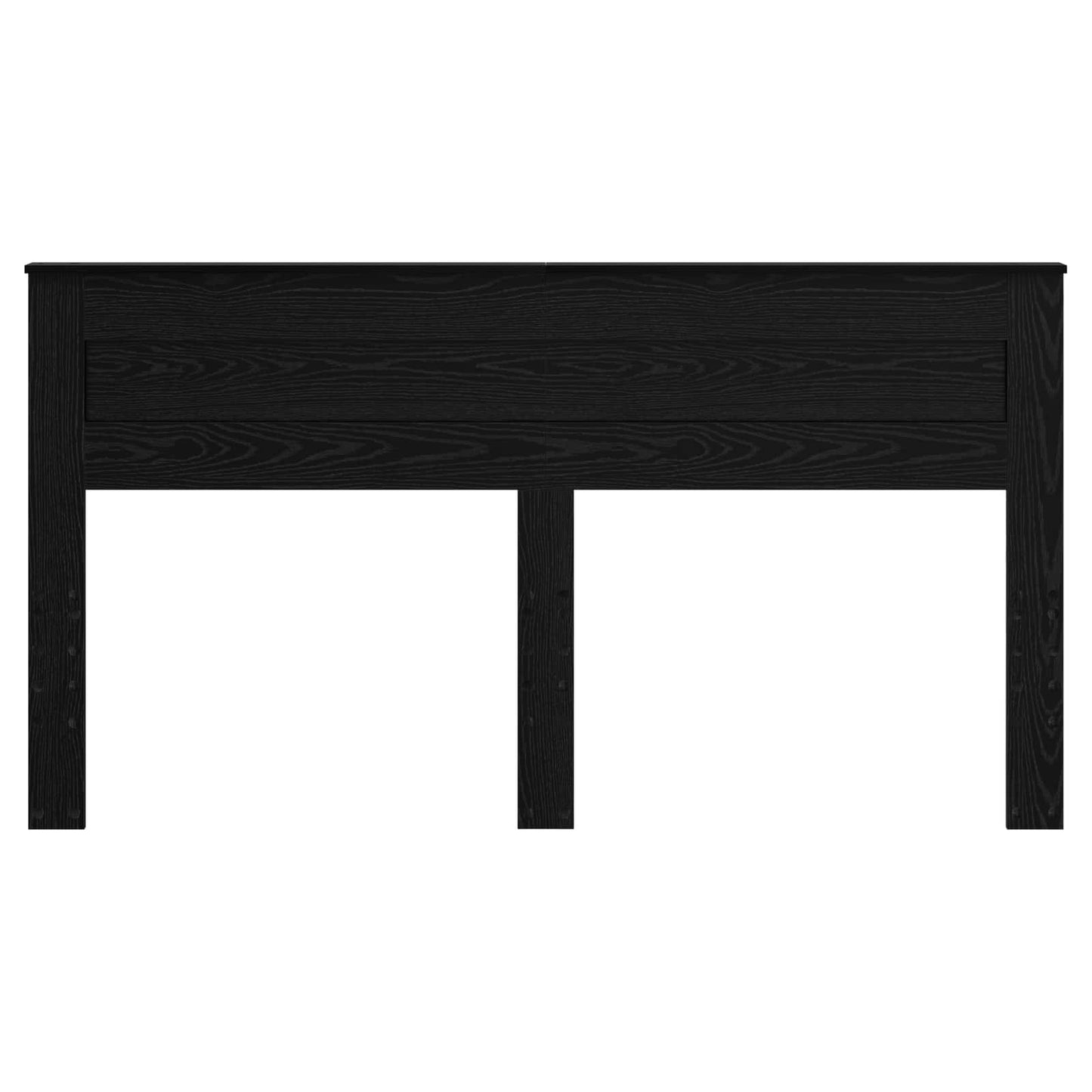 Čelo Postele Černý Dub Kompozitní Dřevo