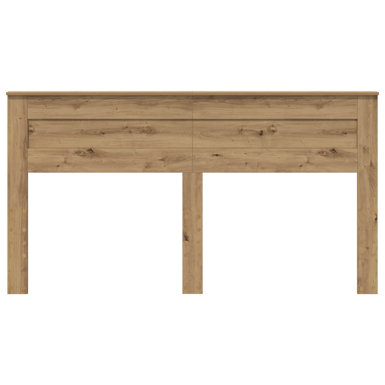 Čelo Postele Artisanový Dub Kompozitní Dřevo