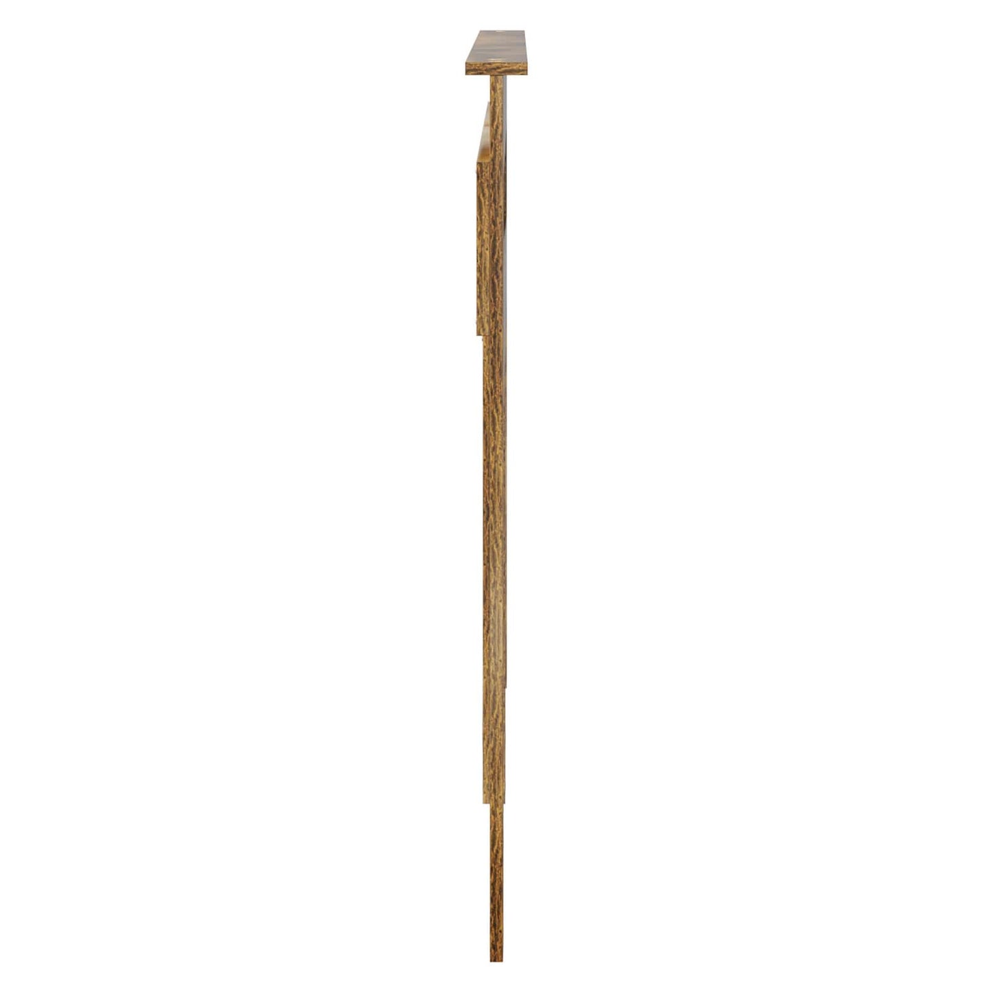 Čelo Postele Kouřový Dub Kompozitní Dřevo