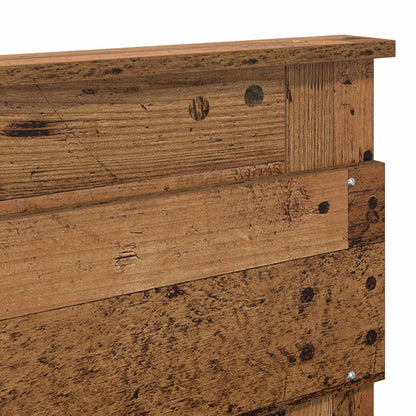 Čelo Postele Staré Dřevo Kompozitní Dřevo