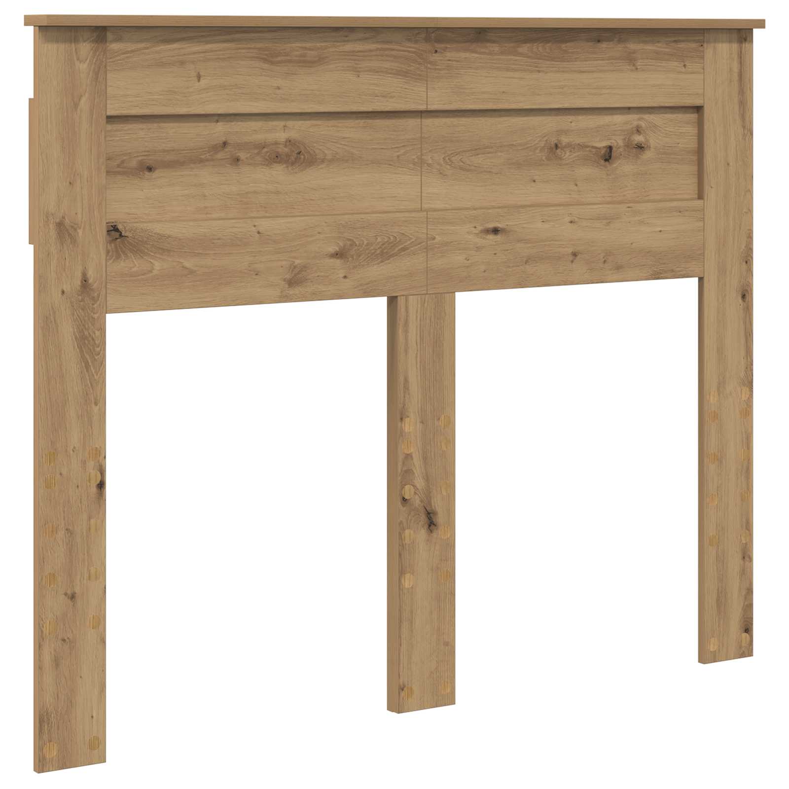 Čelo Postele Artisanový Dub Kompozitní Dřevo