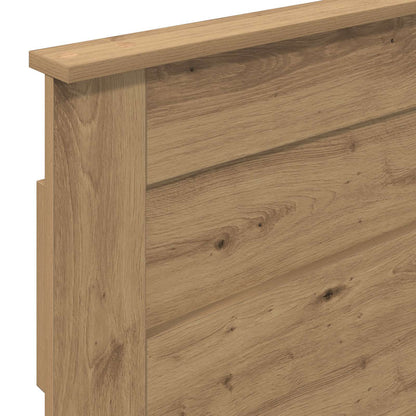 Čelo Postele Artisanový Dub Kompozitní Dřevo