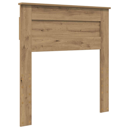 Čelo Postele Artisanový Dub Kompozitní Dřevo