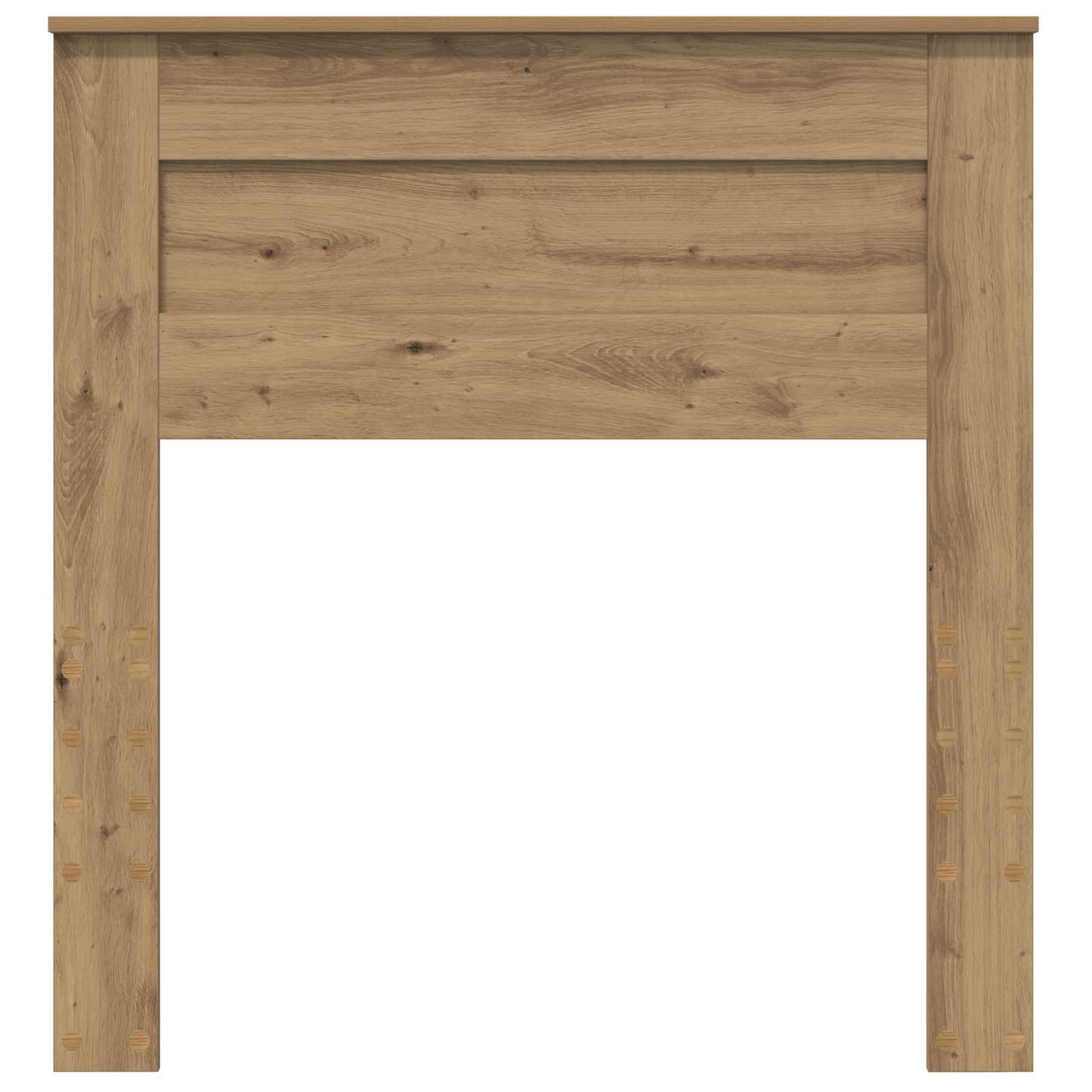 Čelo Postele Artisanový Dub Kompozitní Dřevo
