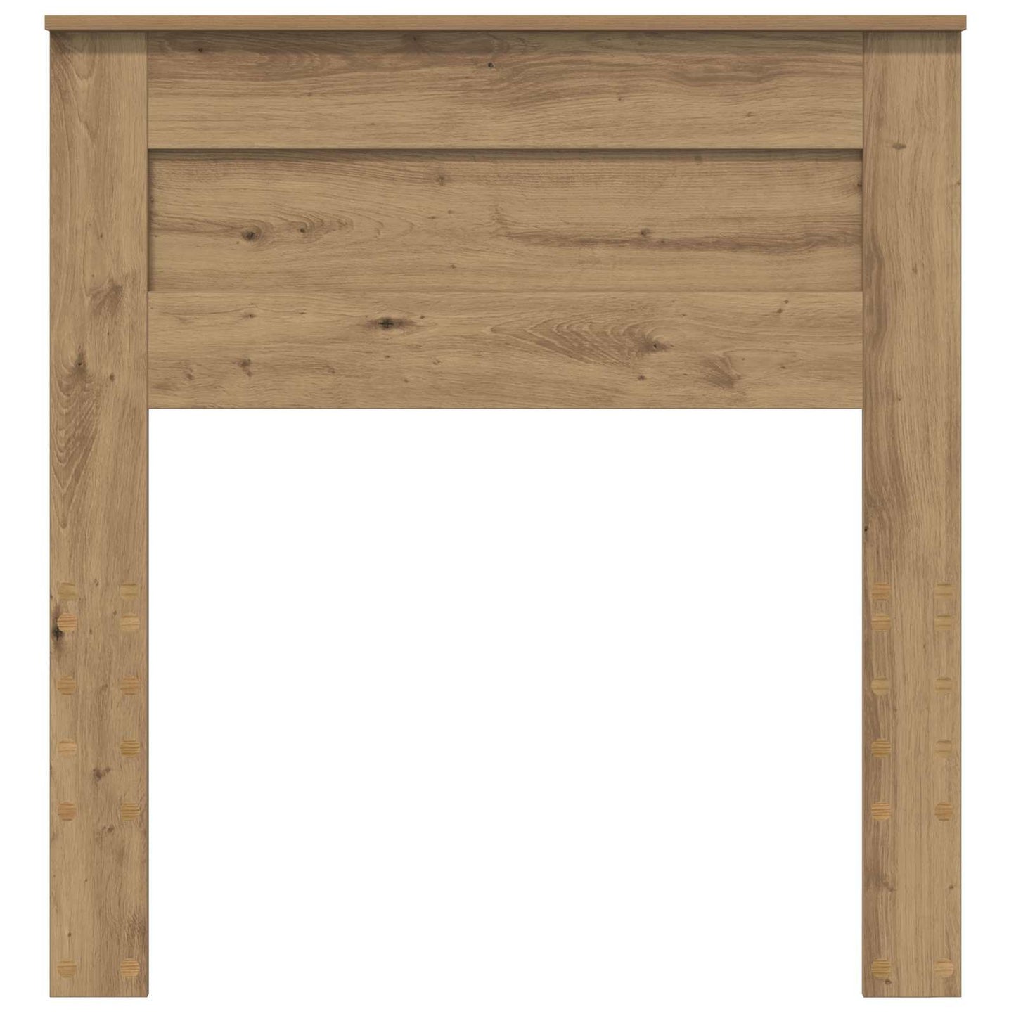 Čelo Postele Artisanový Dub Kompozitní Dřevo