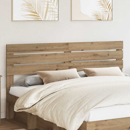 Čelo Postele Artisanový Dub Kompozitní Dřevo