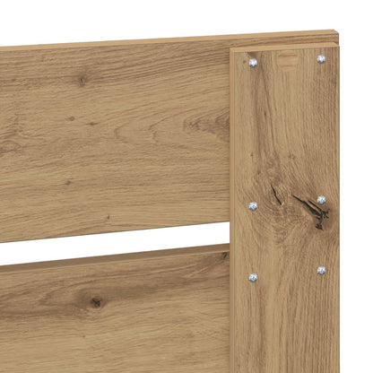 Čelo Postele Artisanový Dub Kompozitní Dřevo