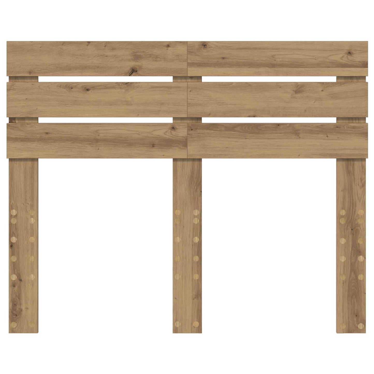 Čelo Postele Artisanový Dub Kompozitní Dřevo