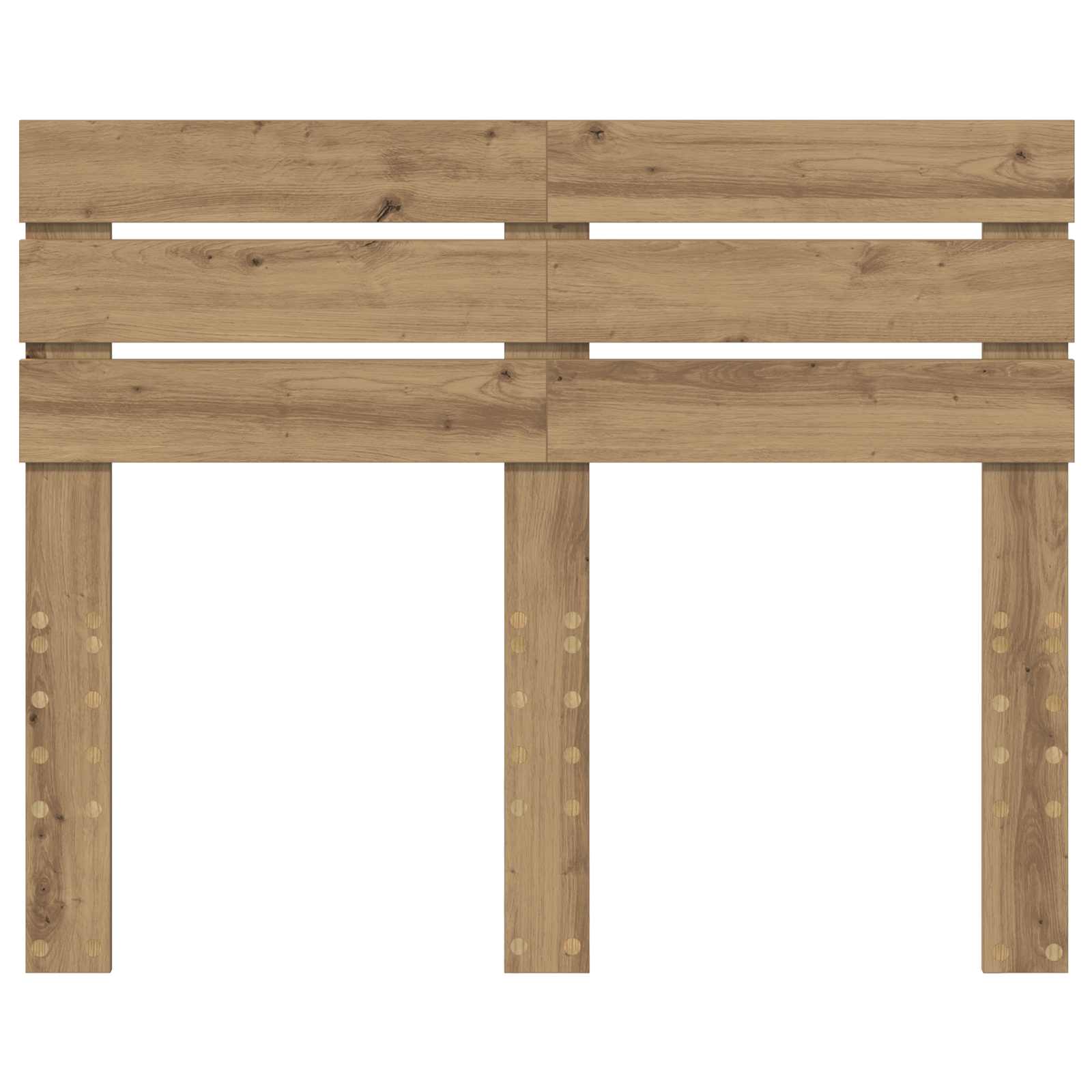 Čelo Postele Artisanový Dub Kompozitní Dřevo