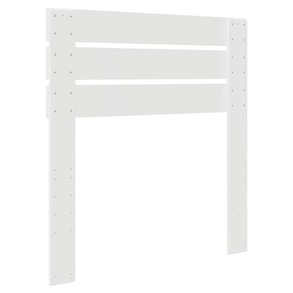 Čelo Postele Bílá Kompozitní Dřevo