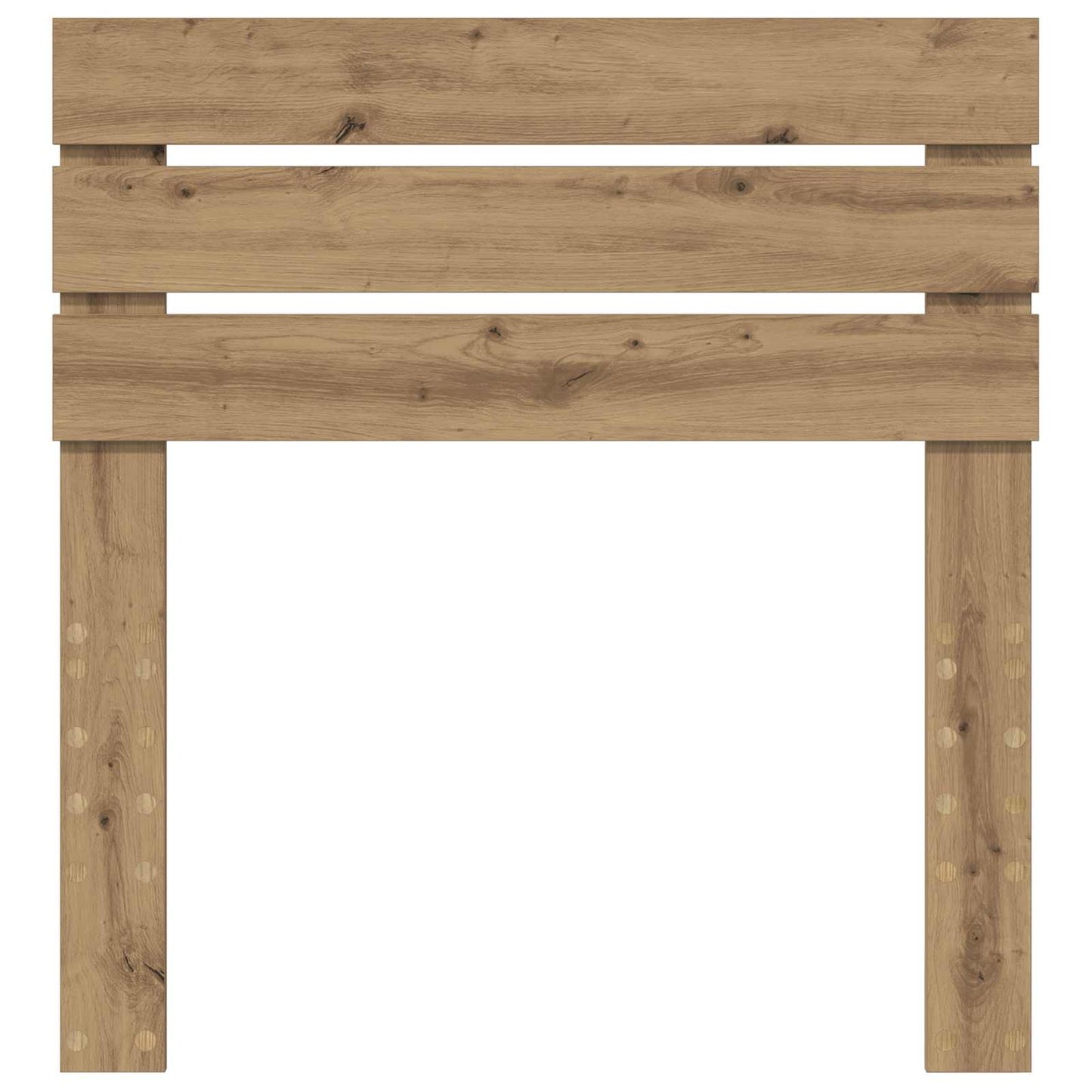 Čelo Postele Artisanový Dub Kompozitní Dřevo