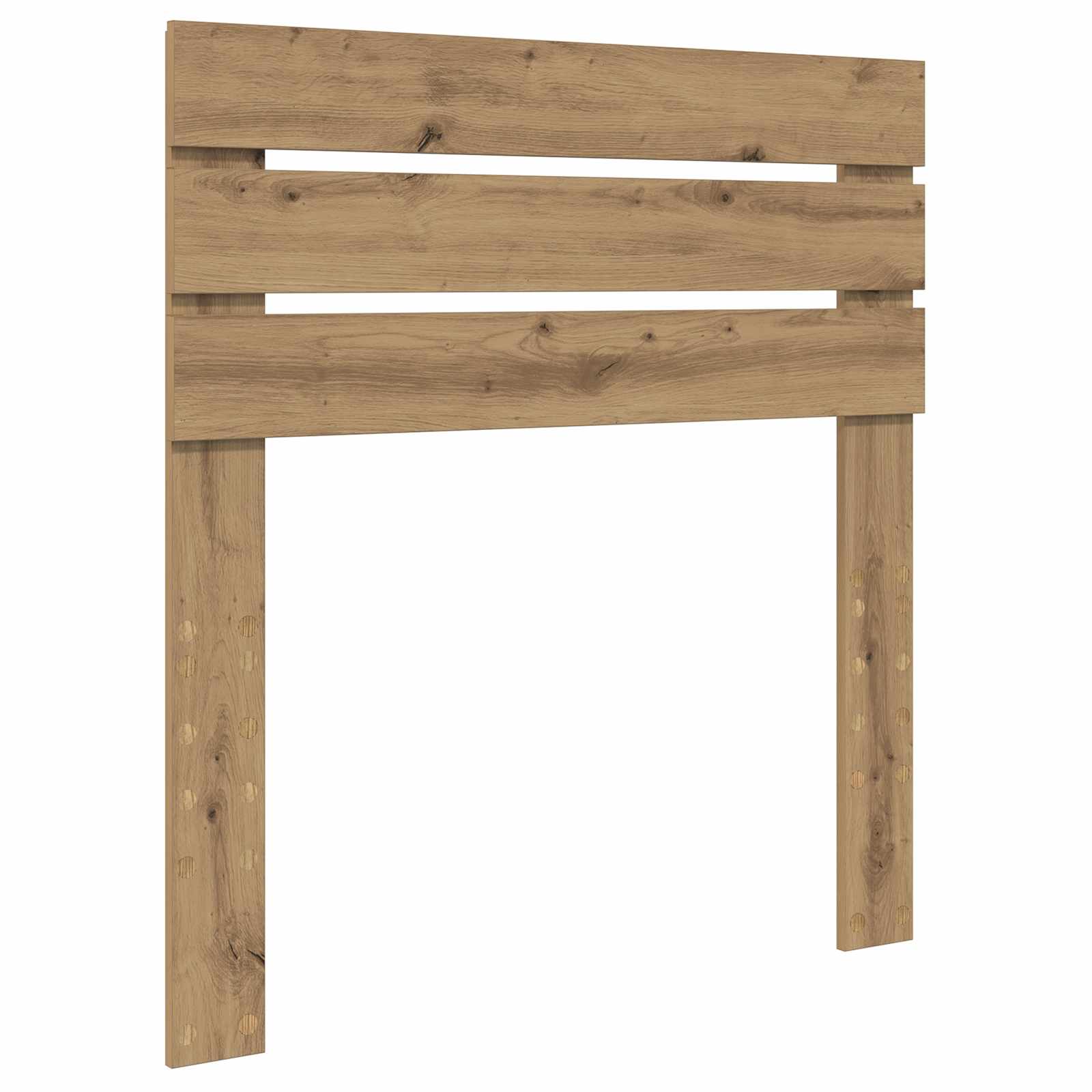 Čelo Postele Artisanový Dub Kompozitní Dřevo