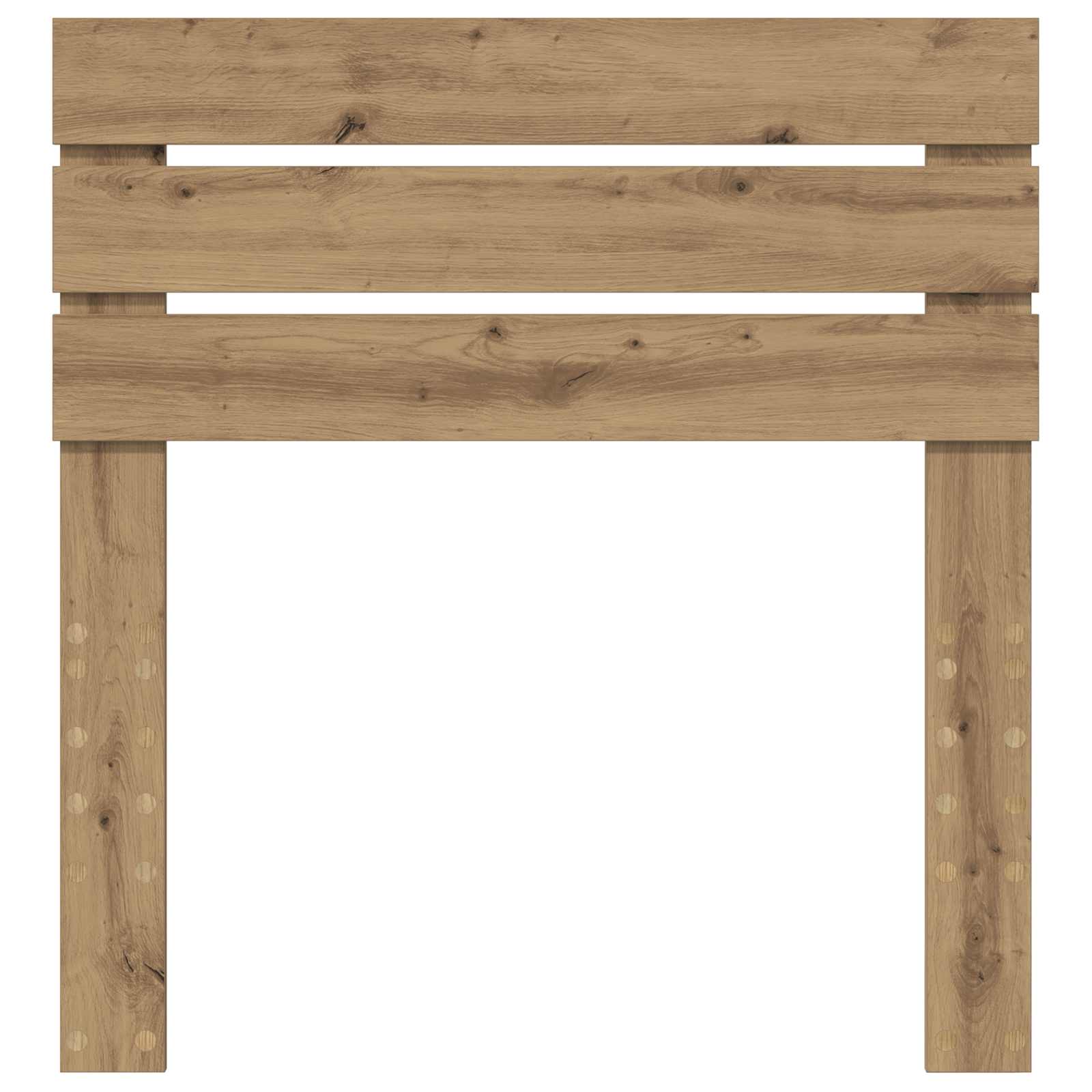 Čelo Postele Artisanový Dub Kompozitní Dřevo
