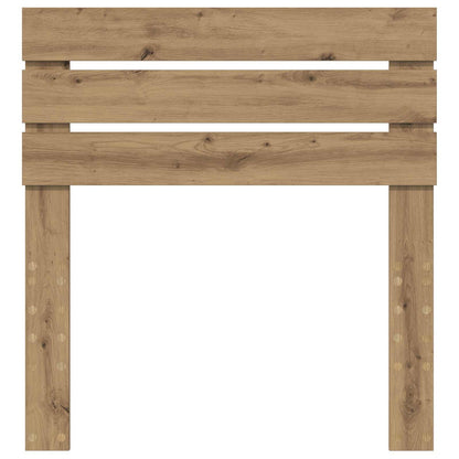 Čelo Postele Artisanový Dub Kompozitní Dřevo