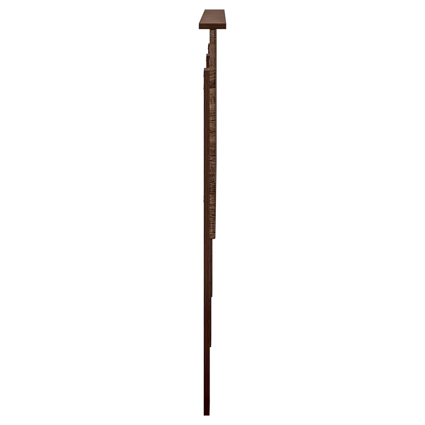 Čelo Postele Hnědý Dub Kompozitní Dřevo
