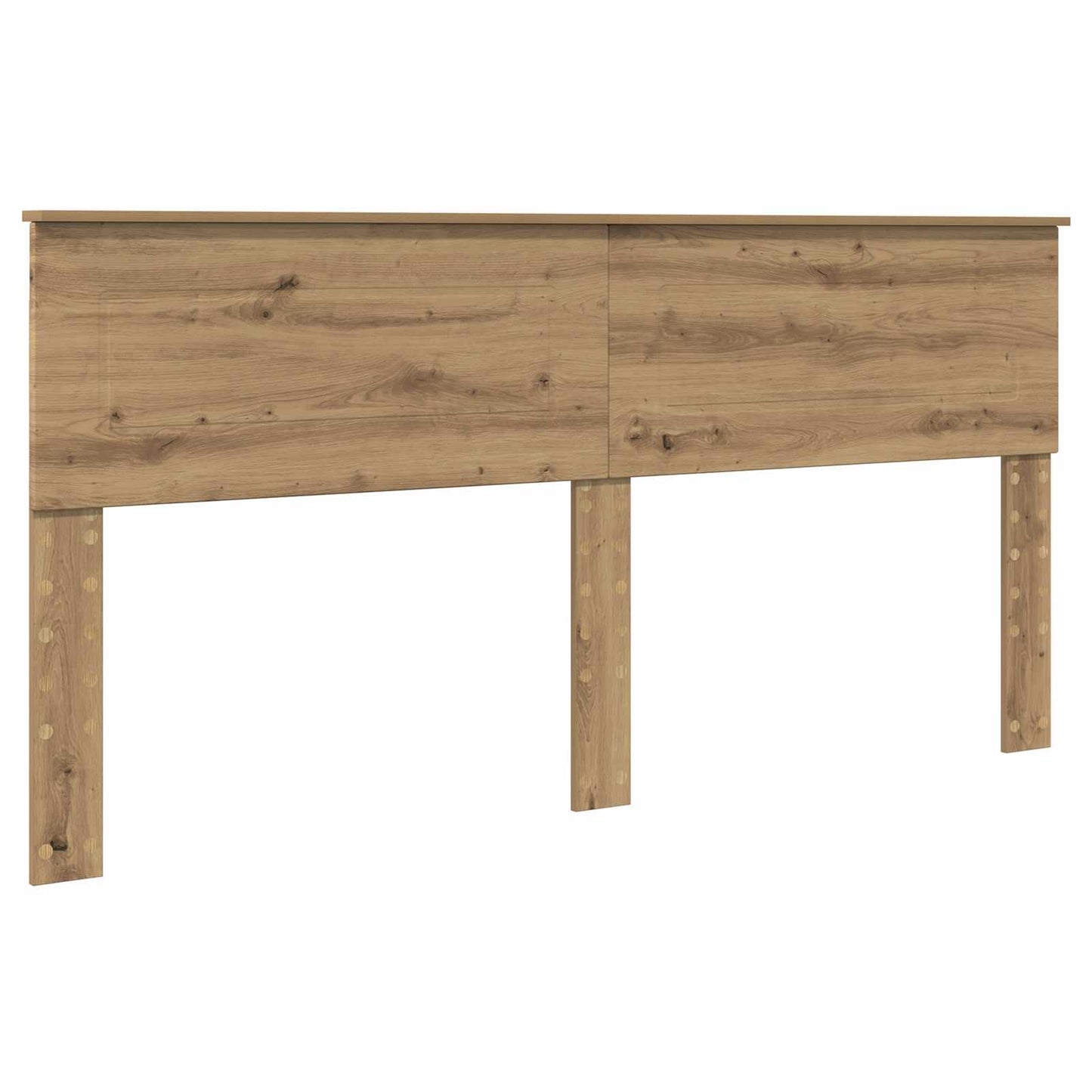 Čelo Postele Artisanový Dub Kompozitní Dřevo