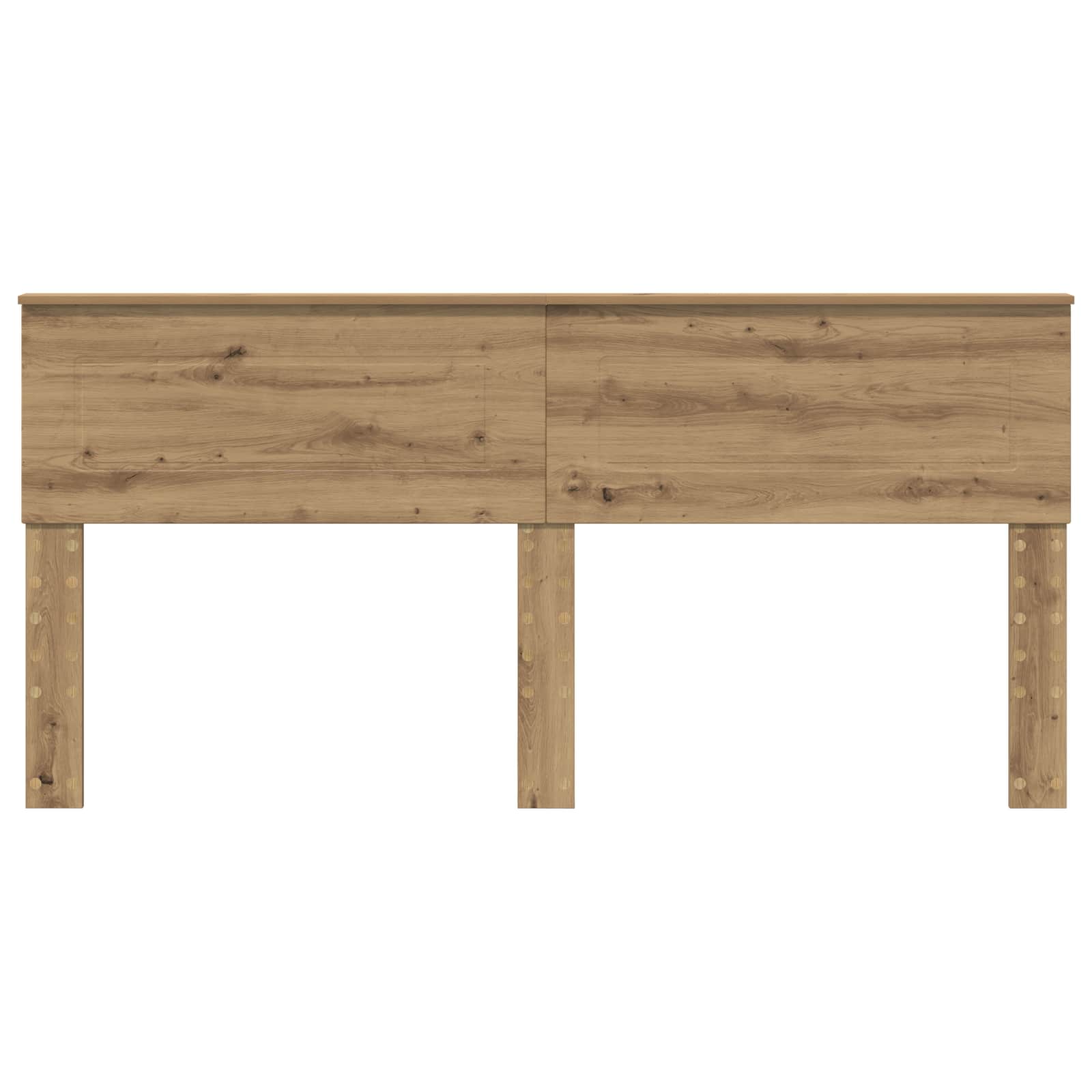 Čelo Postele Artisanový Dub Kompozitní Dřevo