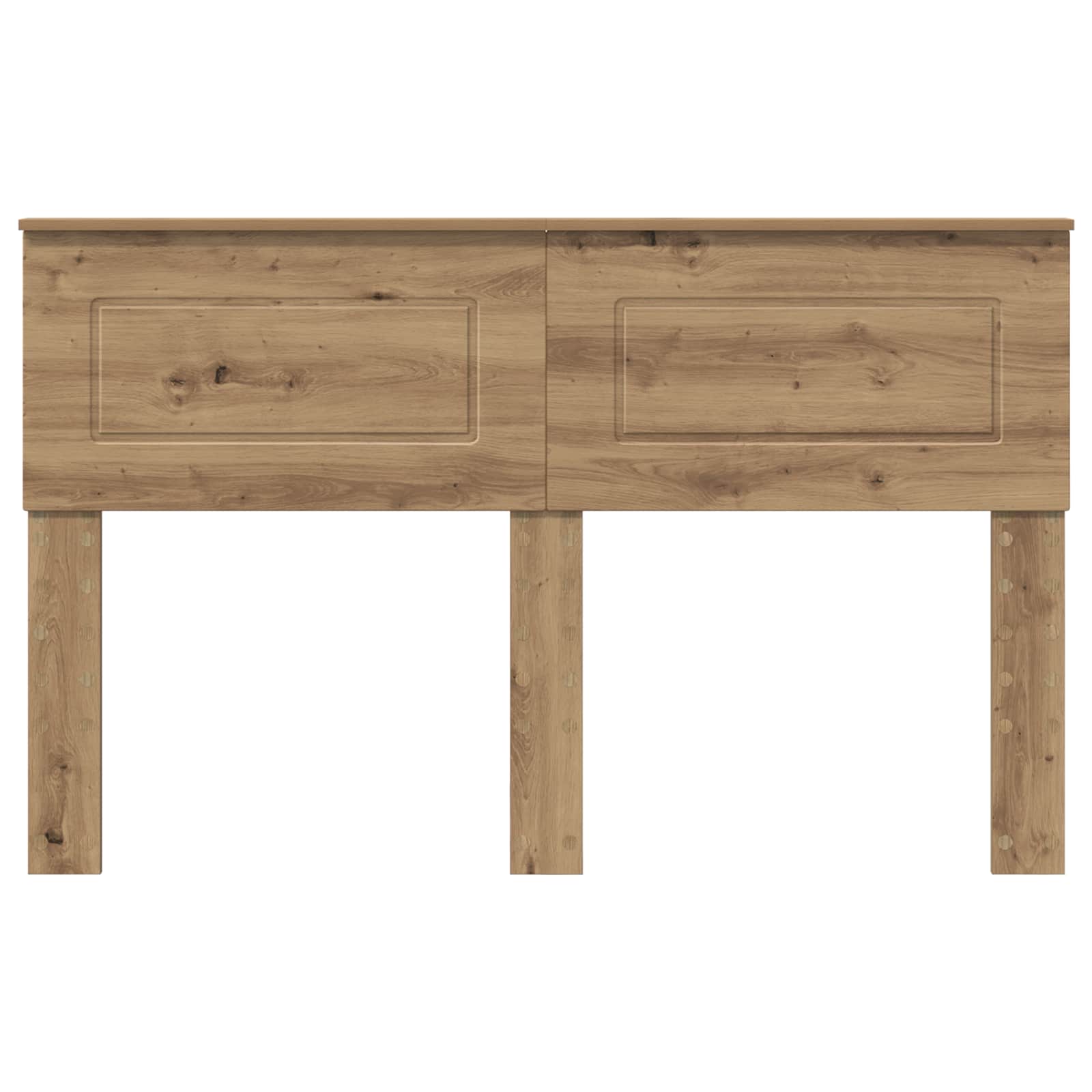 Čelo Postele Artisanový Dub Kompozitní Dřevo